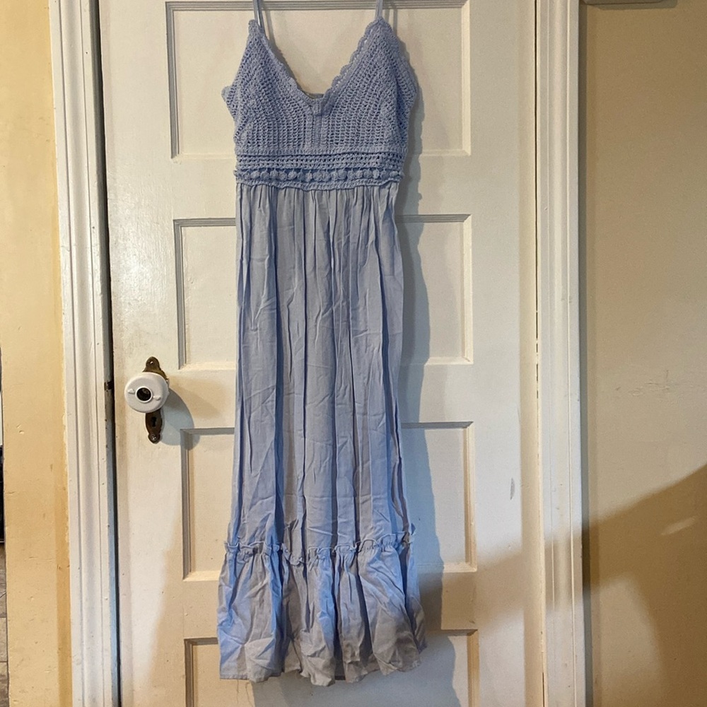 I am selling a Xenon Blue dress size US Large, Brand no comment NY•LA